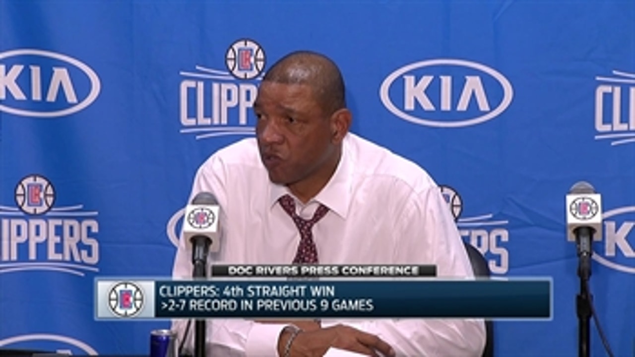 Doc talks the Clippers 'complete' team game against Atlanta