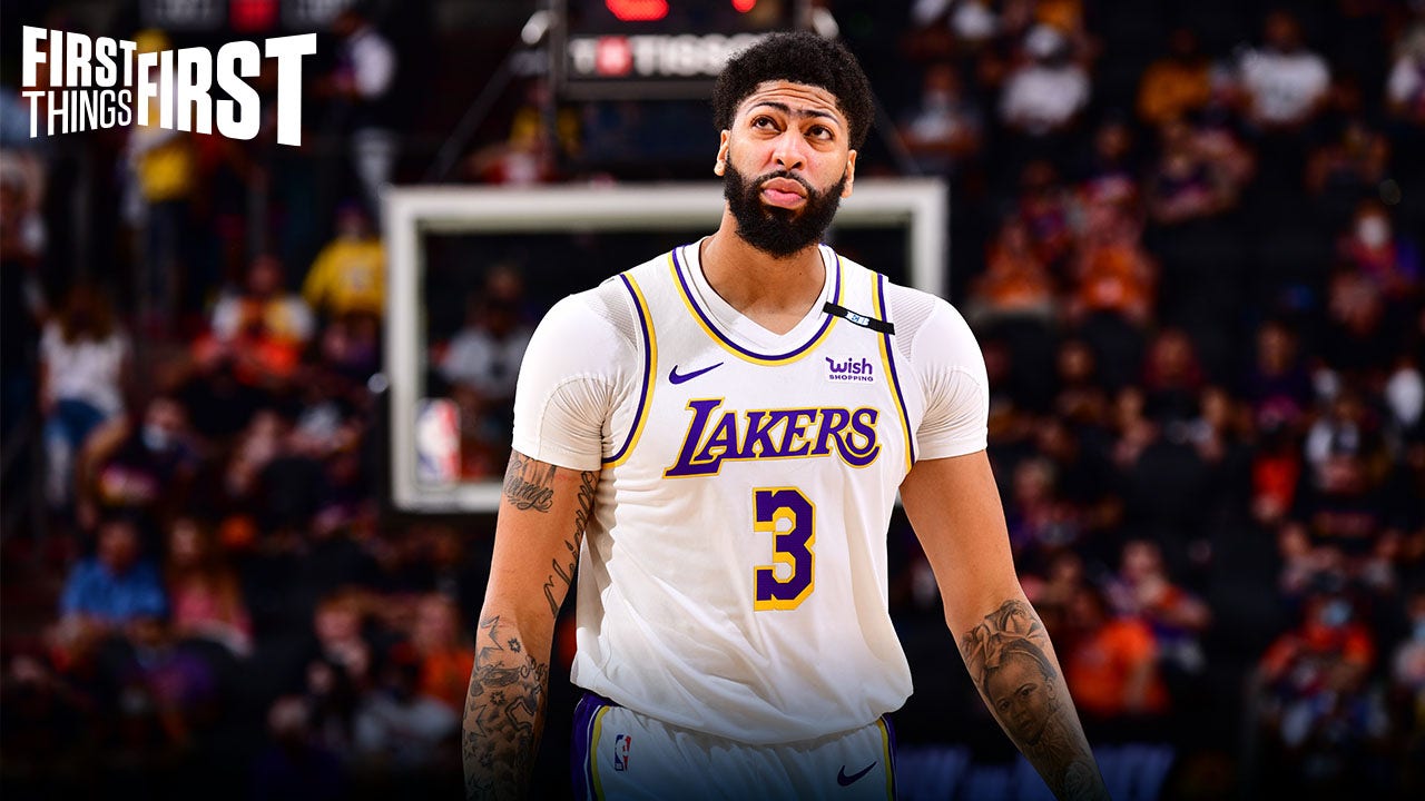 Chris Broussard: Anthony Davis was abysmal in Lakers' Game 1 loss to Suns ' FIRST THINGS FIRST