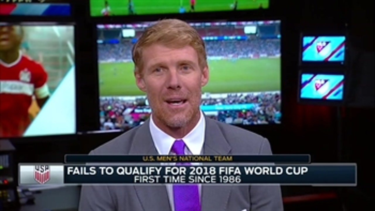 Alexi Lalas' take on state of U.S. soccer after missing the World Cup spot