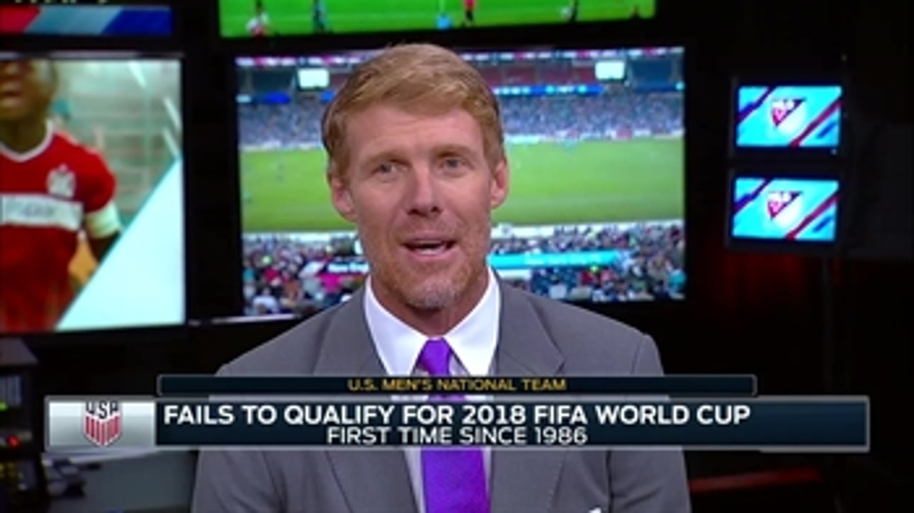Alexi Lalas' take on state of U.S. soccer after missing the World Cup spot