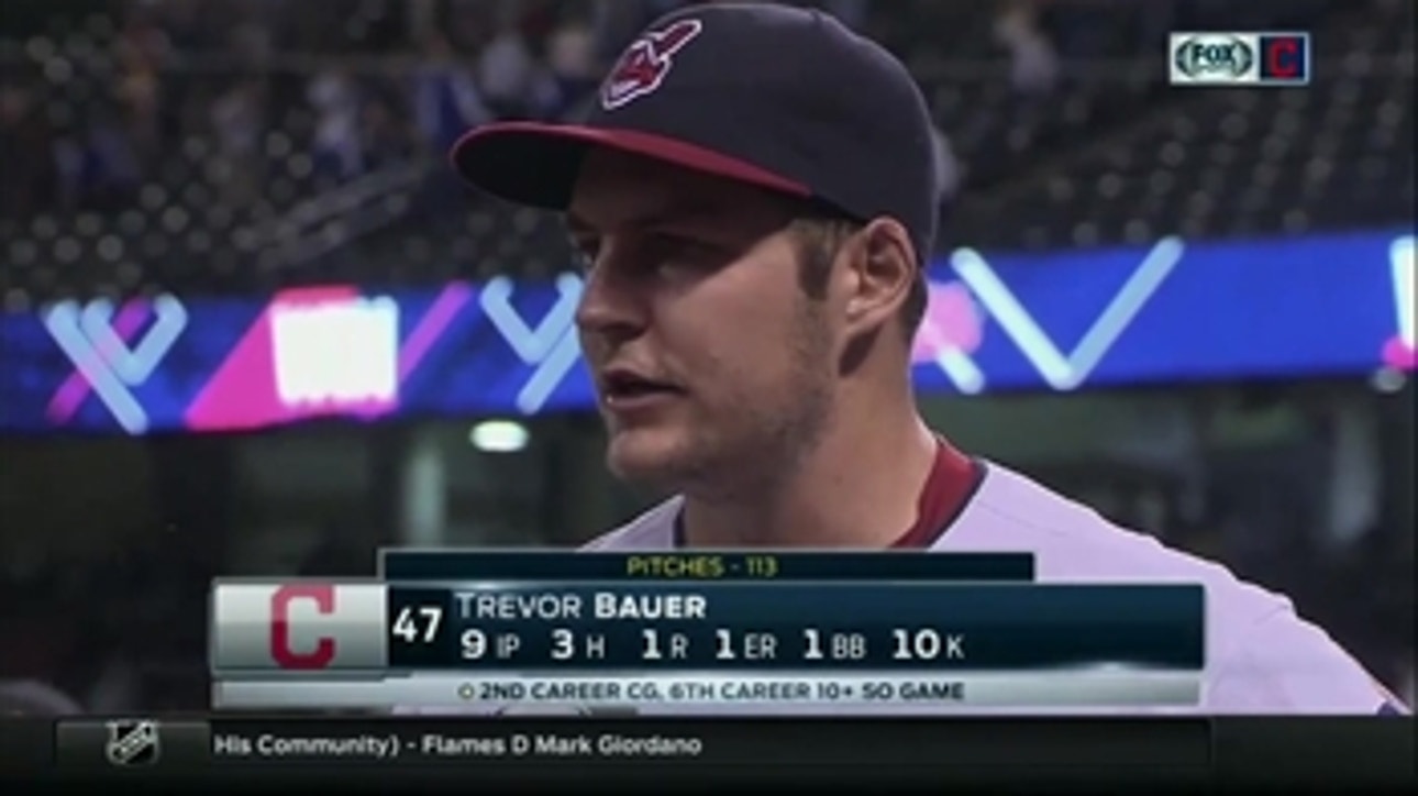 Studying Corey Kluber is benefiting Trevor Bauer