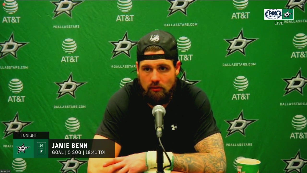 Jamie Benn: 'Learn from it, the game is 60 minutes for a reason'
