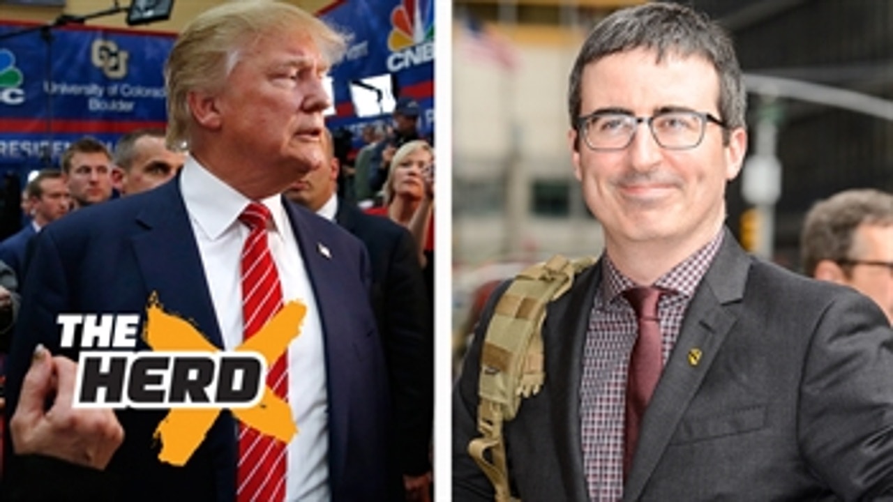 Donald Trump didn't go on John Oliver's show because it's 'boring' - 'The Herd'