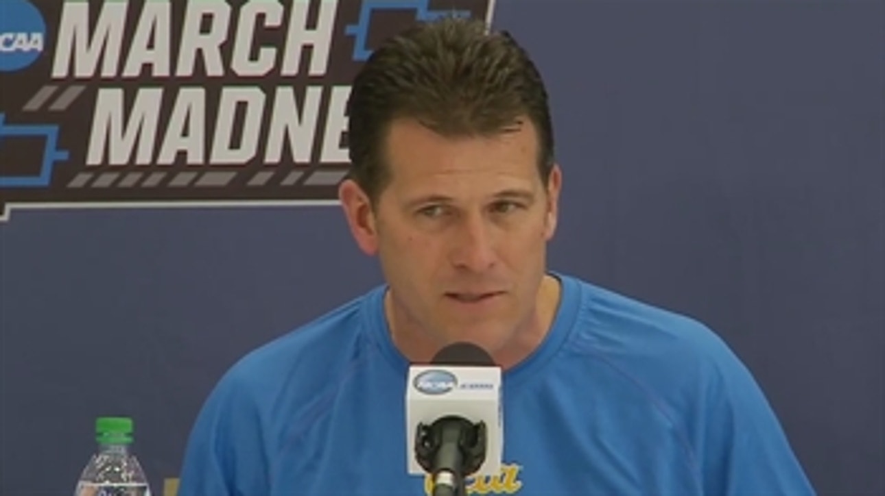 Steve Alford responds to questions about Indiana's head coaching vacancy