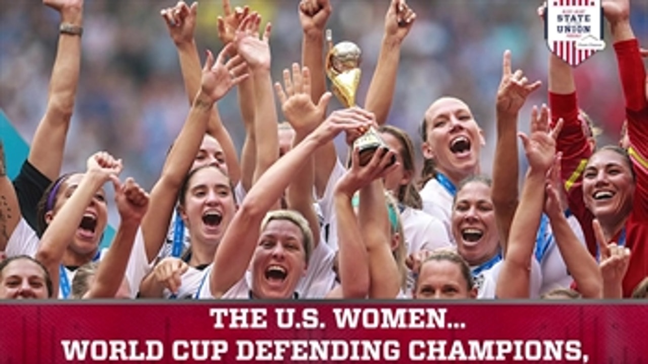 Alexi Lalas breaks down the significance of the USWNT and USMNT both playing for a championship this weekend