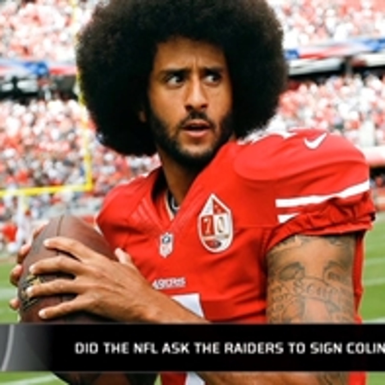 colin kaepernick sign with the raiders