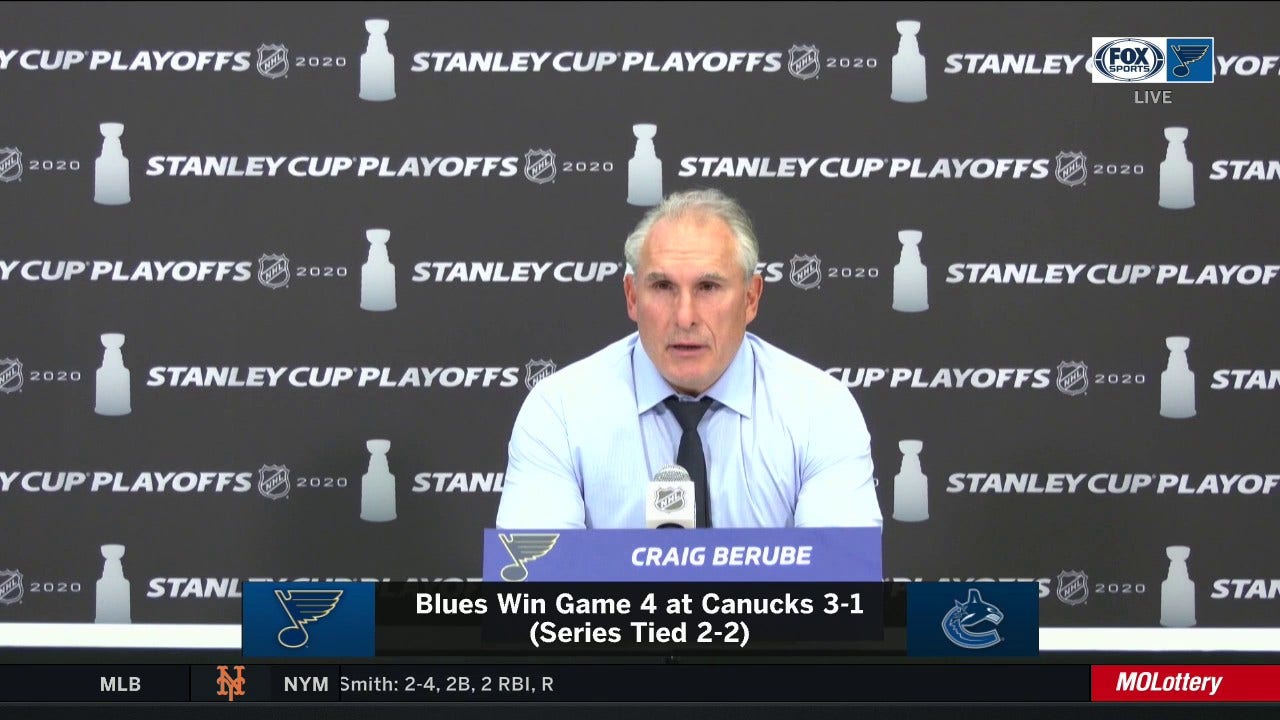 Berube on Blues' power play: 'It was just a matter of time before they would click'