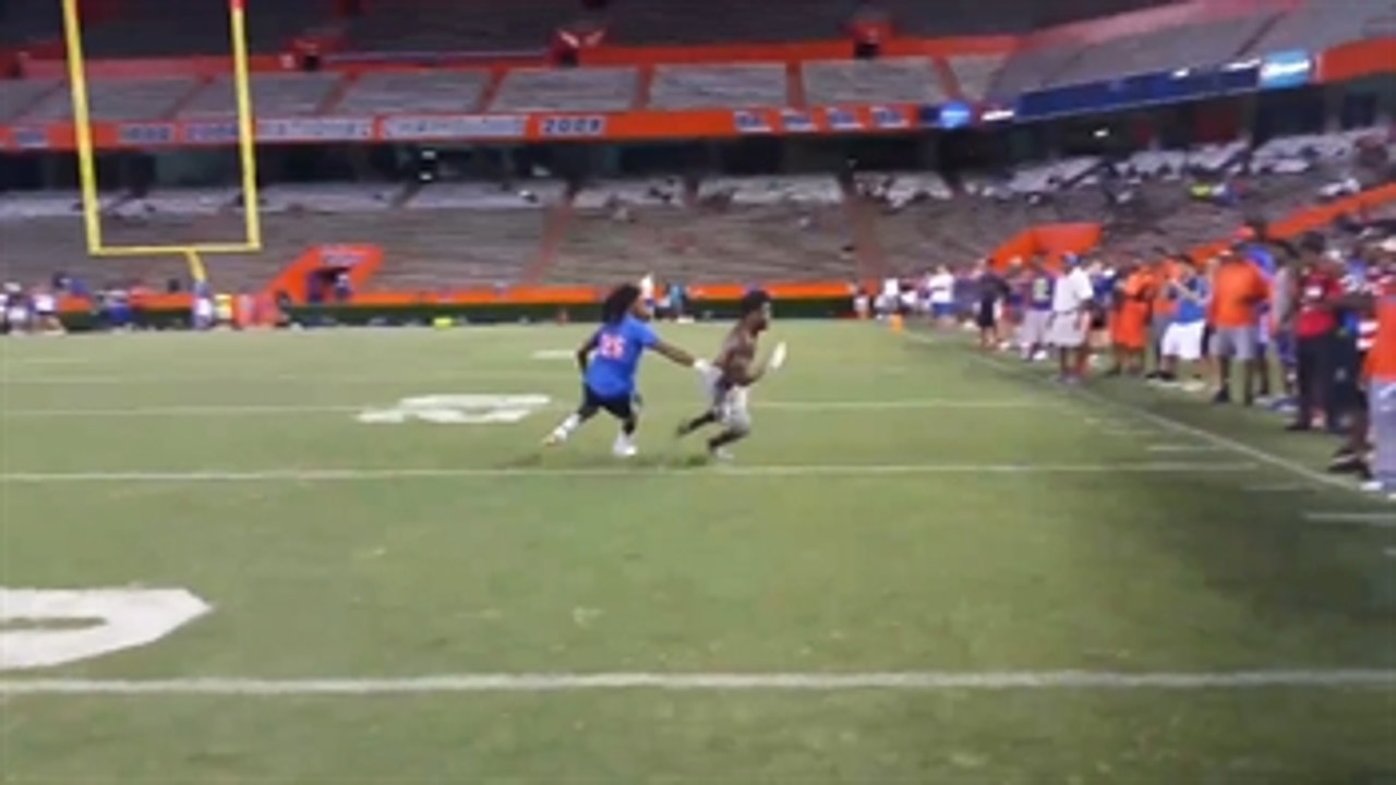Jerry Jeudy destroys his defender with this ankle breaking juke