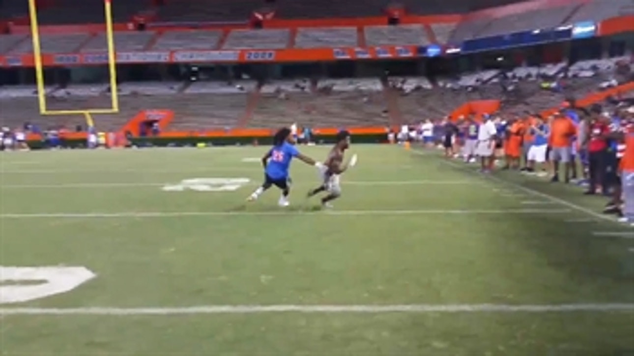 Jerry Jeudy destroys his defender with this ankle breaking juke