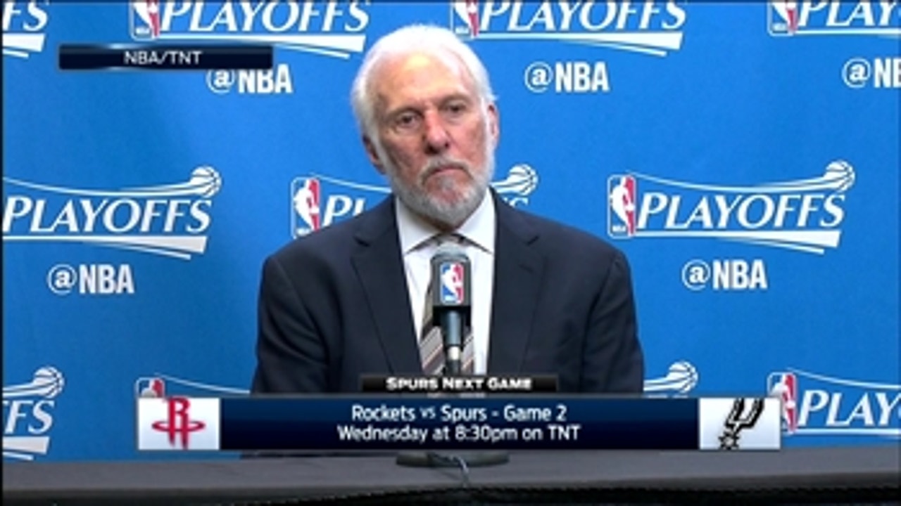 Gregg Popovich: 'We lost, they won and they played better'