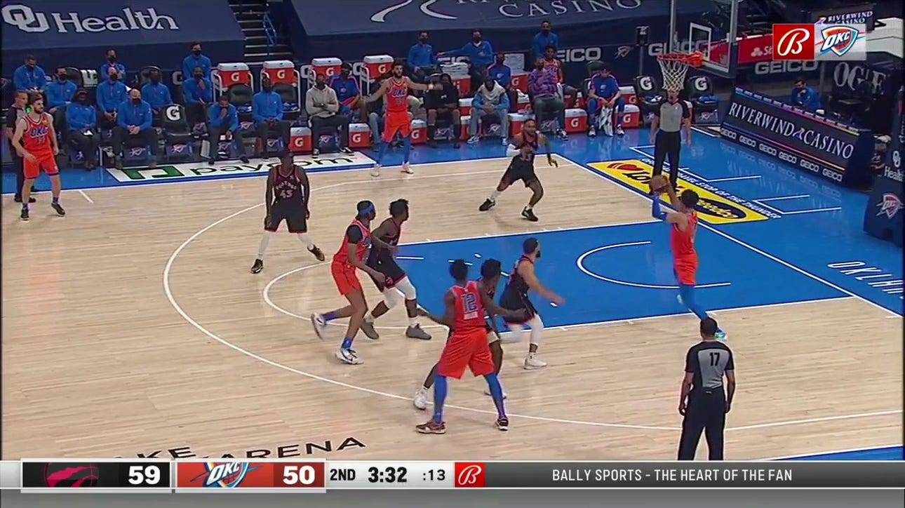 HIGHLIGHTS: Isaiah Roby Throws it Down In the 2nd Quarter