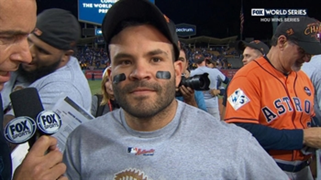 Jose Altuve: 'This is the happiest moment in my life'