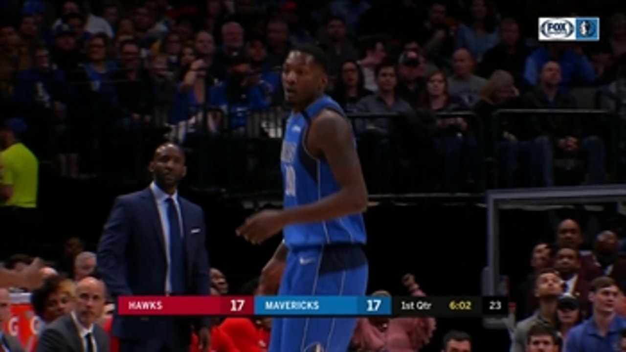 HIGHLIGHTS: Jalen Brunson grabs the rebound, goes the other way for two