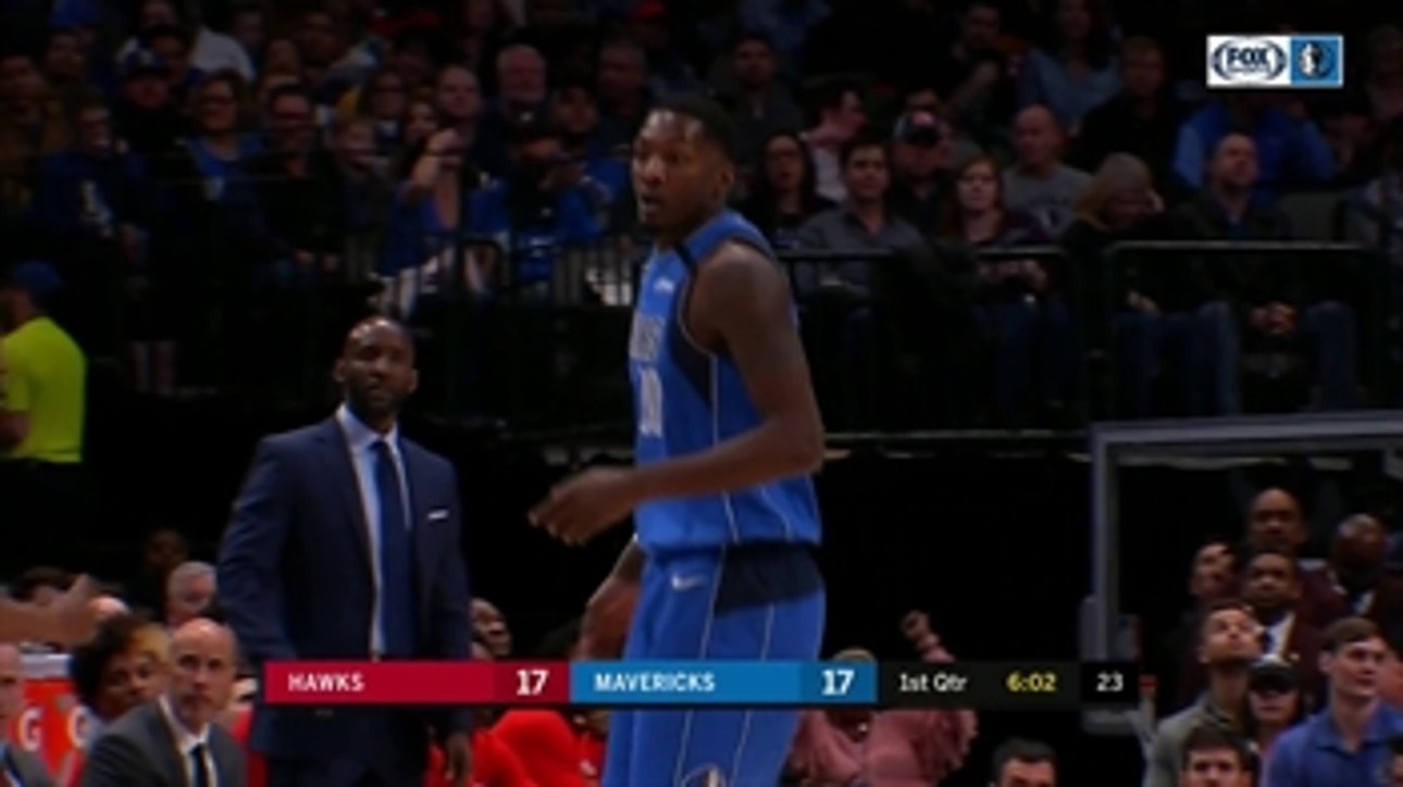 HIGHLIGHTS: Jalen Brunson grabs the rebound, goes the other way for two