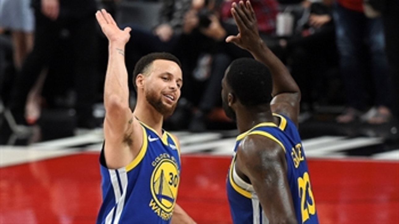 Skip Bayless is impressed by Steph Curry and Draymond Green's 'electric' performance in Game 3