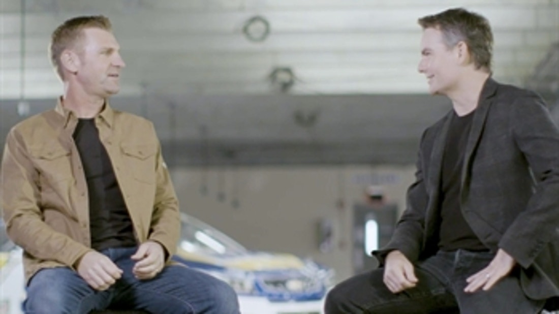 Clint Bowyer and Jeff Gordon talk Daytona 500