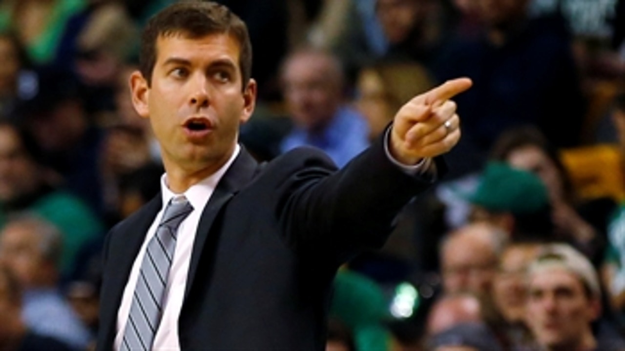 Nick wright reveals why the Boston Celtics' 13-game win streak is more on Brad Stevens than Kyrie Irving