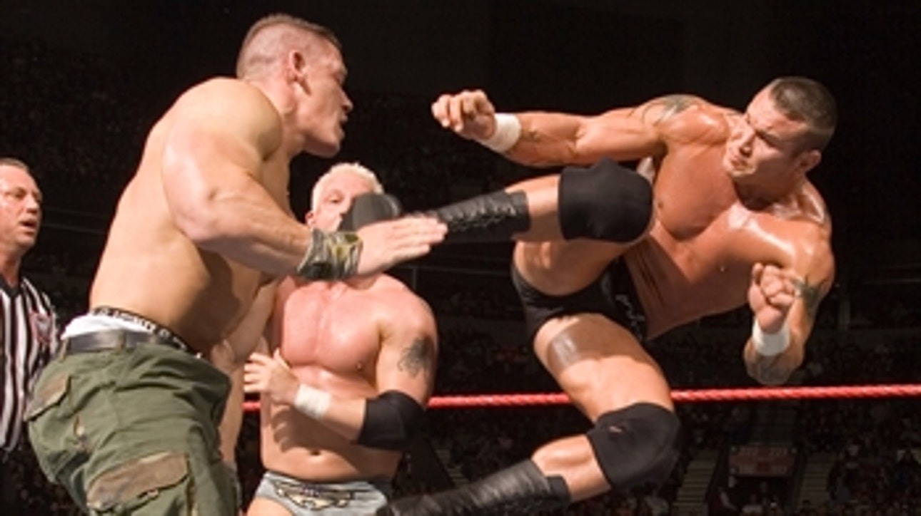 Batista, Shawn Michaels, John Cena & The Undertaker vs. Edge, Randy Orton, MVP & Mr. Kennedy: Raw, February 15, 2007 (Full Match)