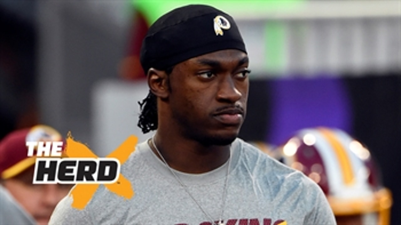 Robert Griffin III played safety on the Redskins practice squad, what? - 'The Herd'