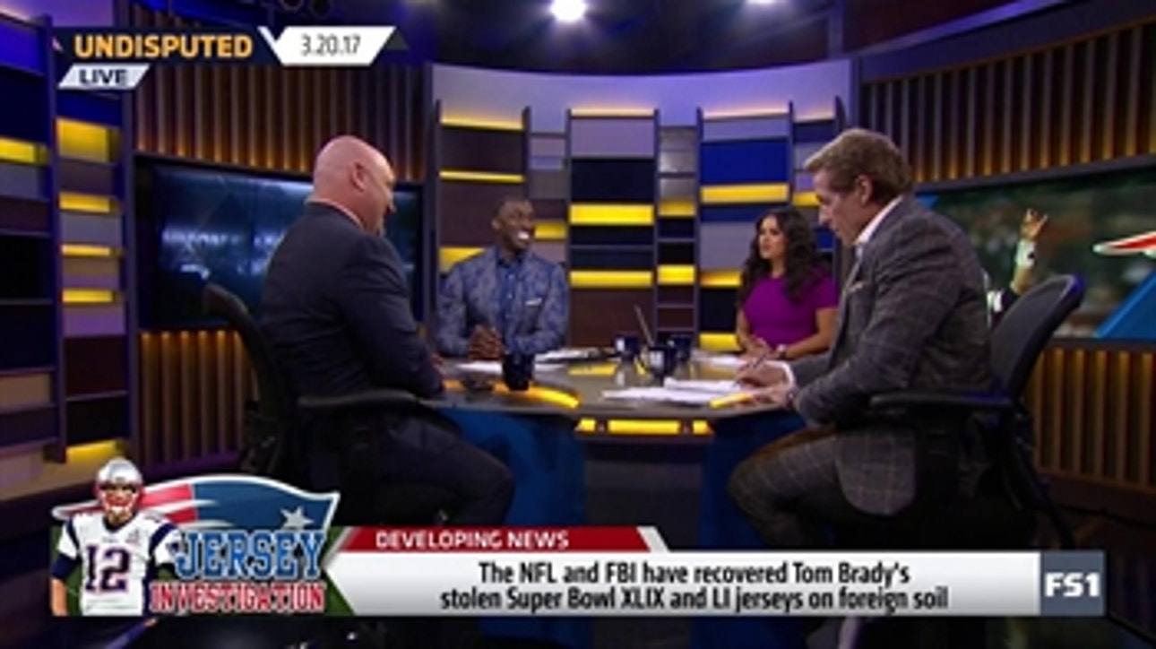 Jay Glazer has the latest on Tom Brady's stolen Super Bowl Jersey ' UNDISPUTED