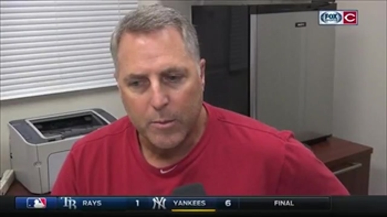 Bryan Price offers warning to the Reds' young players