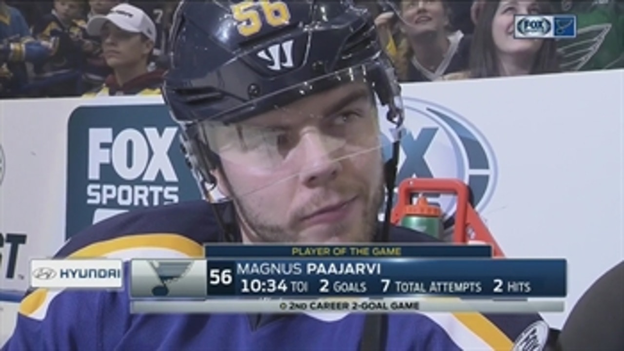 Paajarvi credits 'confidence and attacking' for his strong play