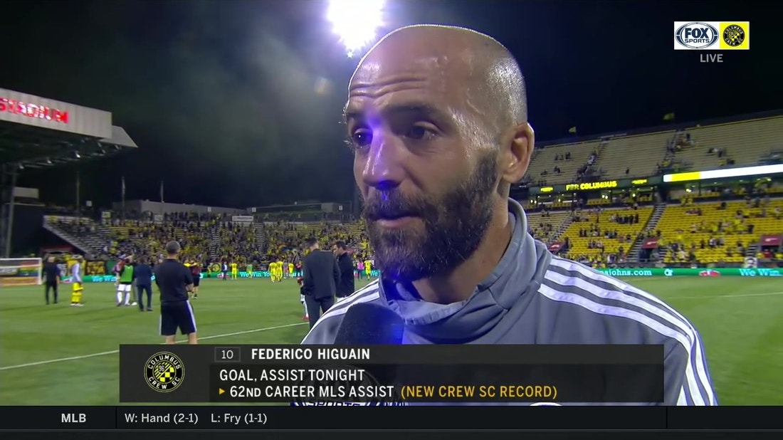 Federico Higuain reflects on becoming Crew's all-time regular-season assists leader