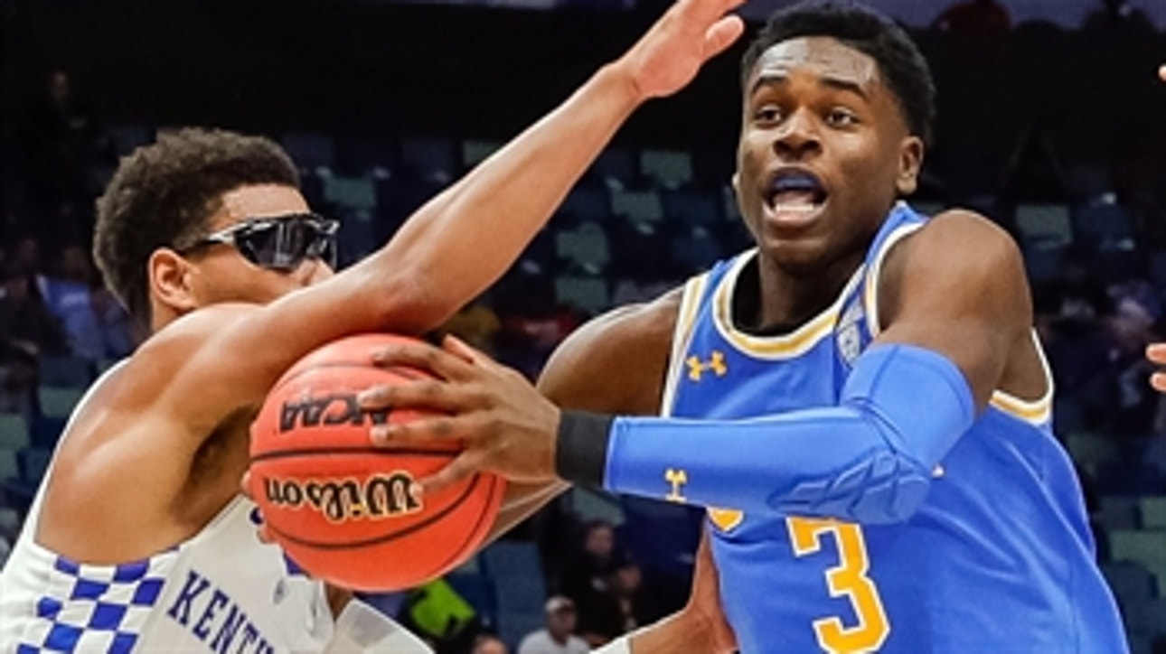 Aaron Holiday scored 20 points in UCLA's upset victory over the No. 7 Kentucky Wildcats, 83-75