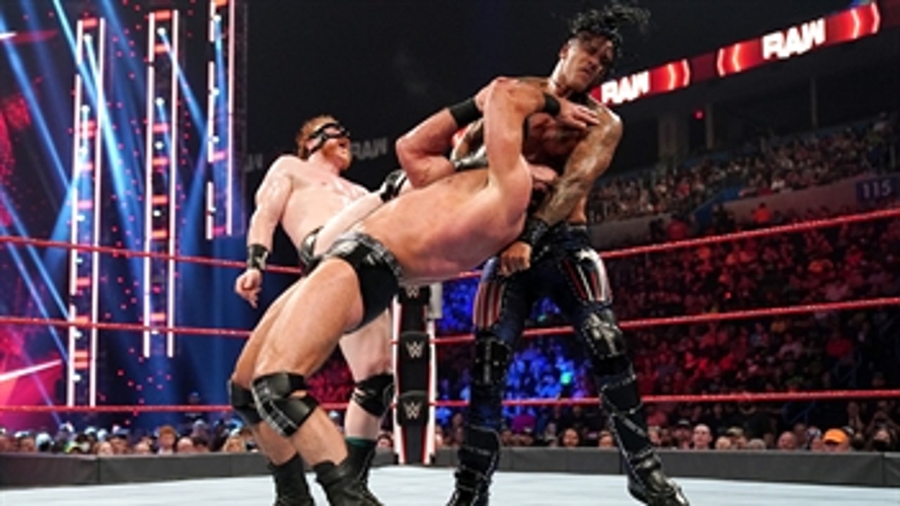 Damian Priest vs. Drew McIntyre vs. Sheamus - United States Championship Triple Threat Match: Raw, Aug. 30, 2021