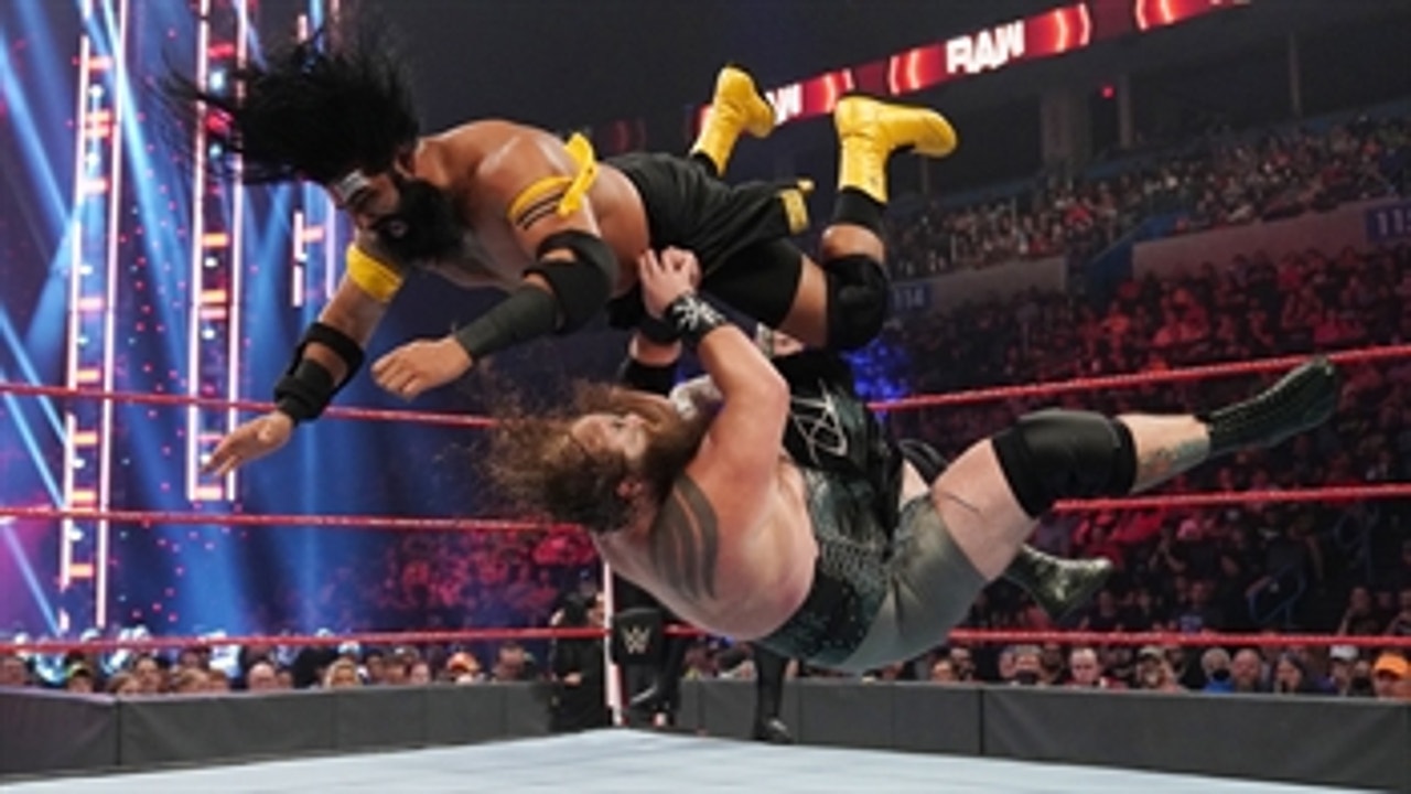 The Viking Raiders vs. Jinder Mahal & Veer: Raw, Aug. 30, 2021