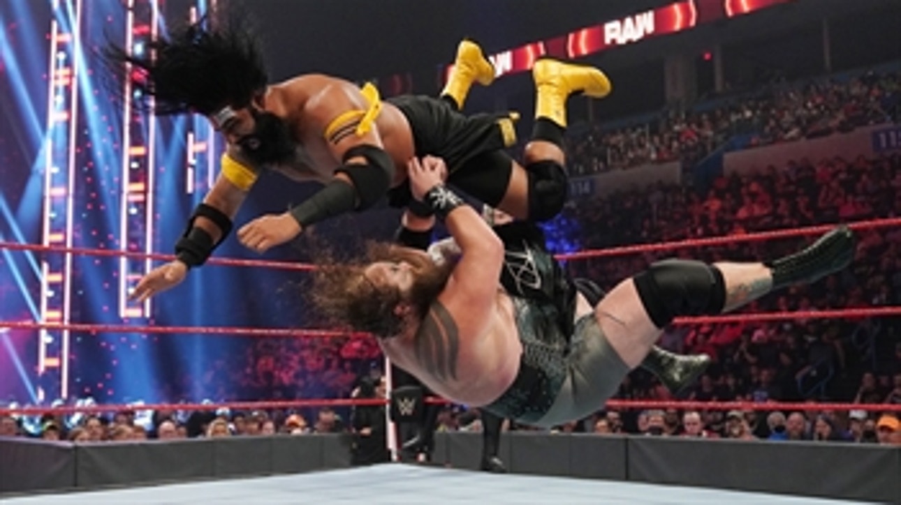 The Viking Raiders vs. Jinder Mahal & Veer: Raw, Aug. 30, 2021