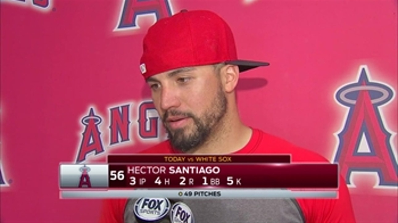 Confidence growing for Hector Santiago with each start