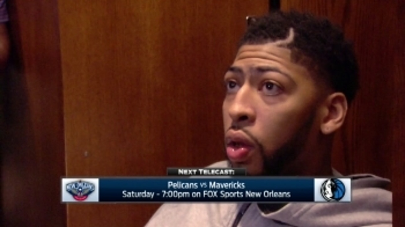 Anthony Davis on moving on from loss to Rockets