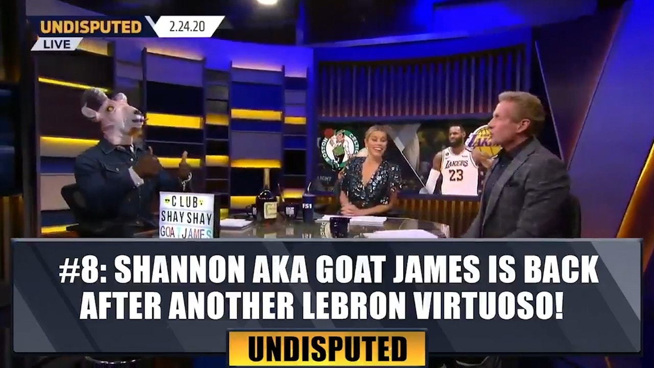 #8 Shannon aka GOAT James is back after another LeBron virtuoso ' Top 10 Moments of the Year