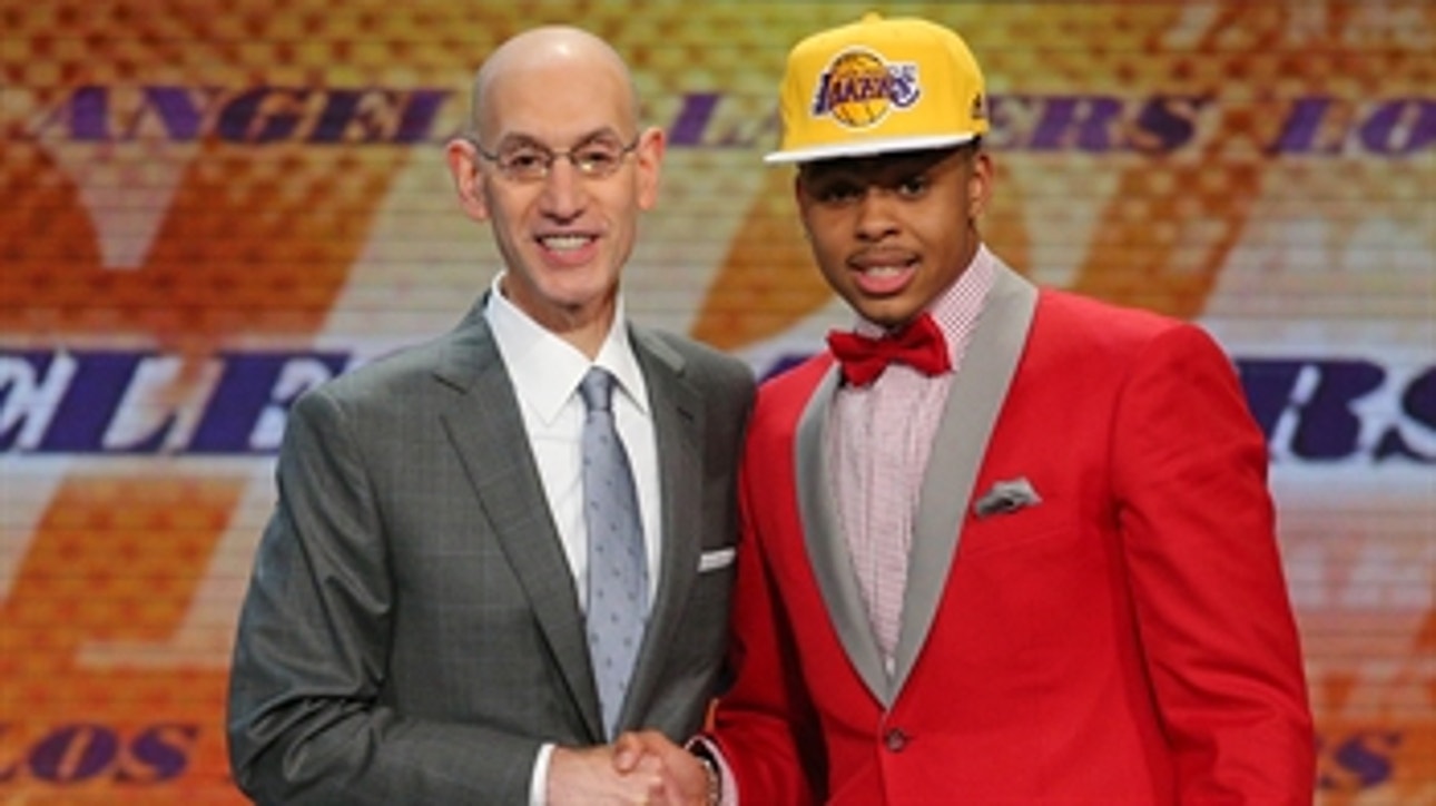 Lakers select D'Angelo Russell number 2 overall