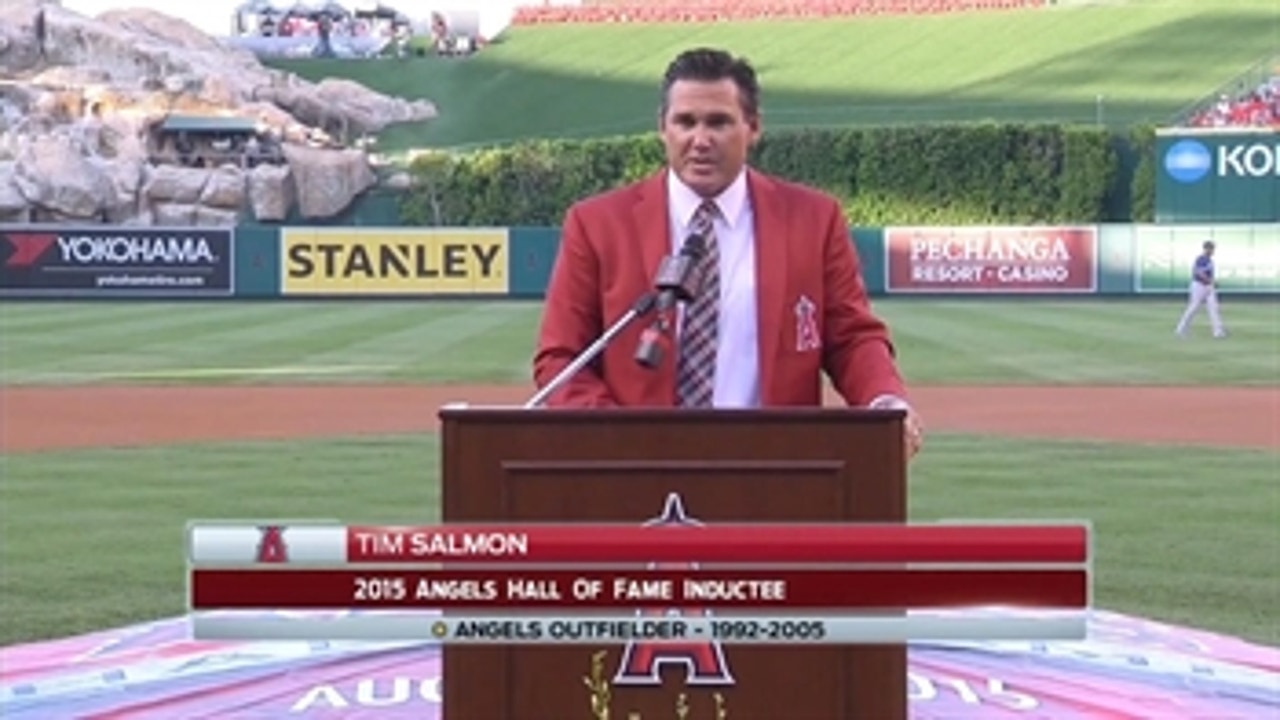 Angels HOF Class of 2015: Tim Salmon (outfielder/DH, 1992-2006)