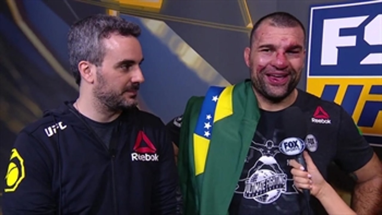 Shogun Rua speaks after comeback victory ' INTERVIEW ' POST-FIGHT ' UFC FIGHT NIGHT