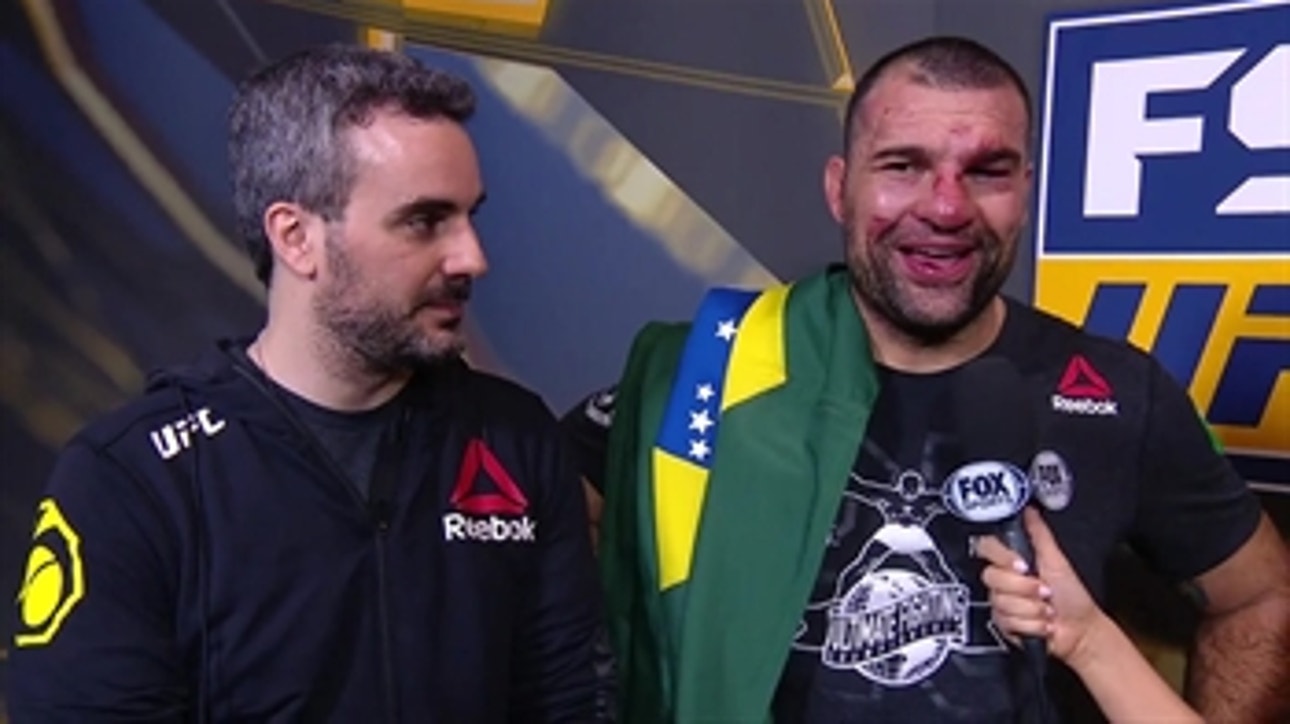 Shogun Rua speaks after comeback victory ' INTERVIEW ' POST-FIGHT ' UFC FIGHT NIGHT