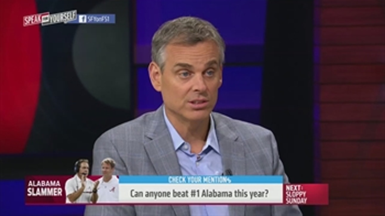 Alabama is the 'Seinfeld' of college football | SPEAK FOR YOURSELF