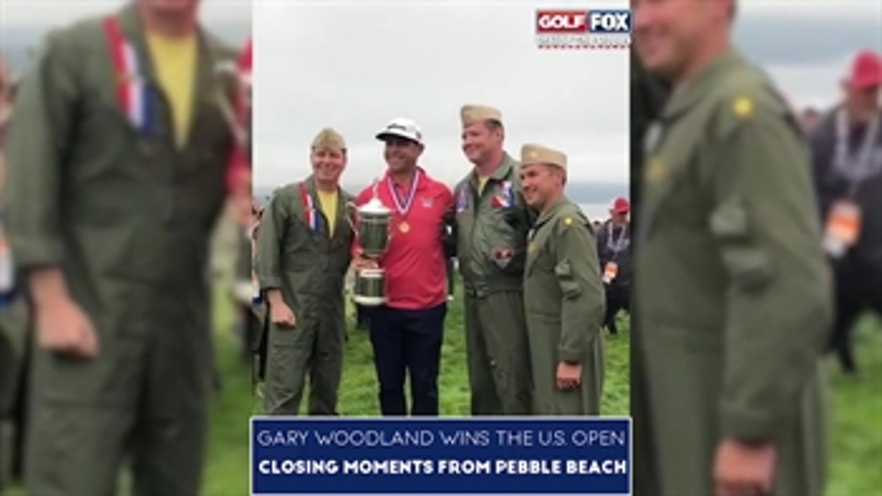 Inside the Ropes: Gary Woodland celebrate winning the 2019 U.S. Open