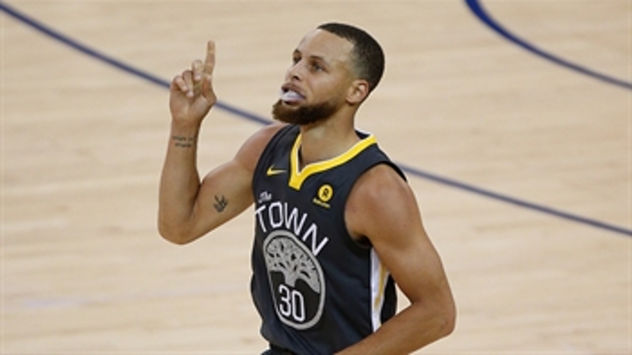 Colin Cowherd admires the uniqueness and ease of Steph Curry's prolific Game-2 performance