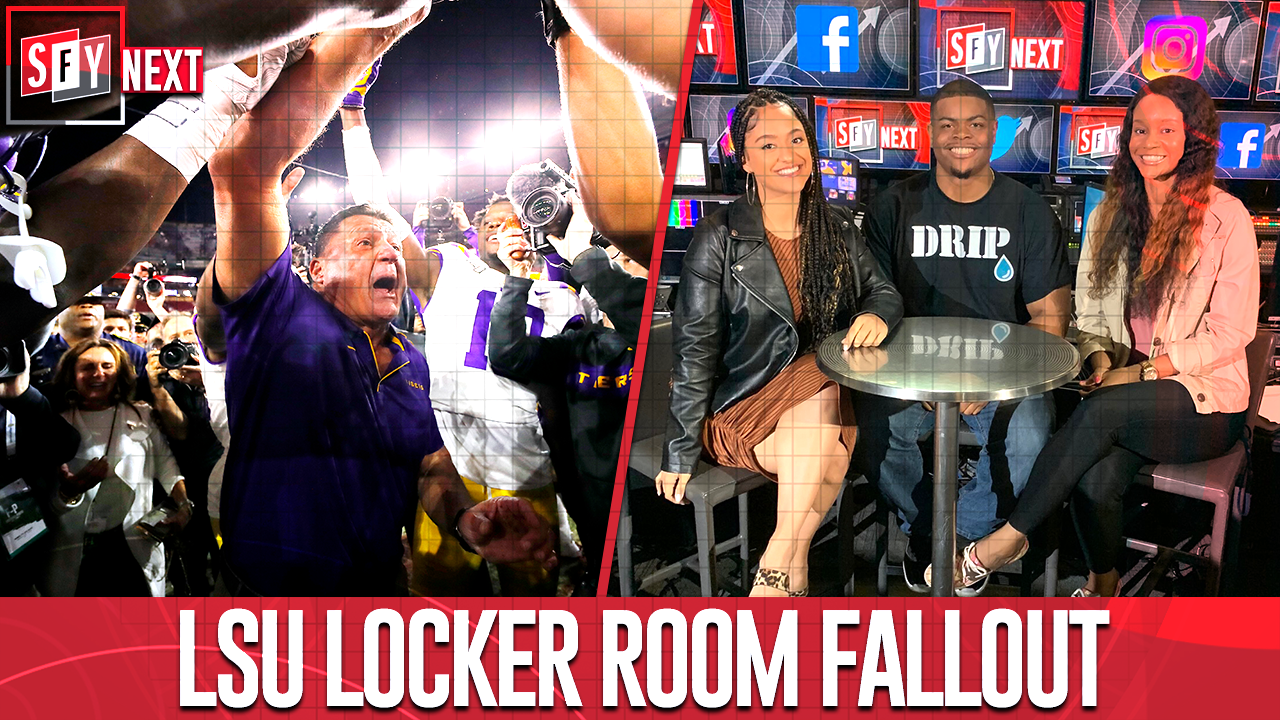 SFY NEXT crew weighs on LSU locker room fallout after coach's fiery speech
