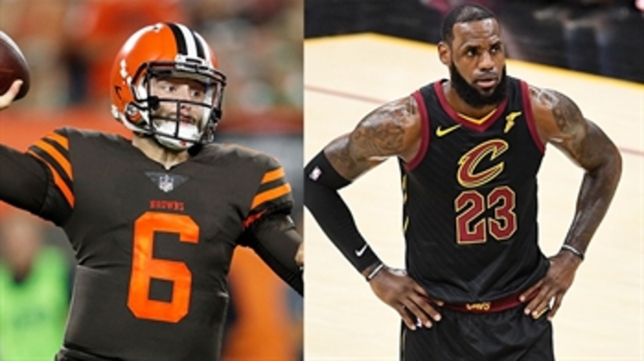 Jason Whitlock on Mayfield becoming bigger than LeBron: 'The king of all sports is the QB'