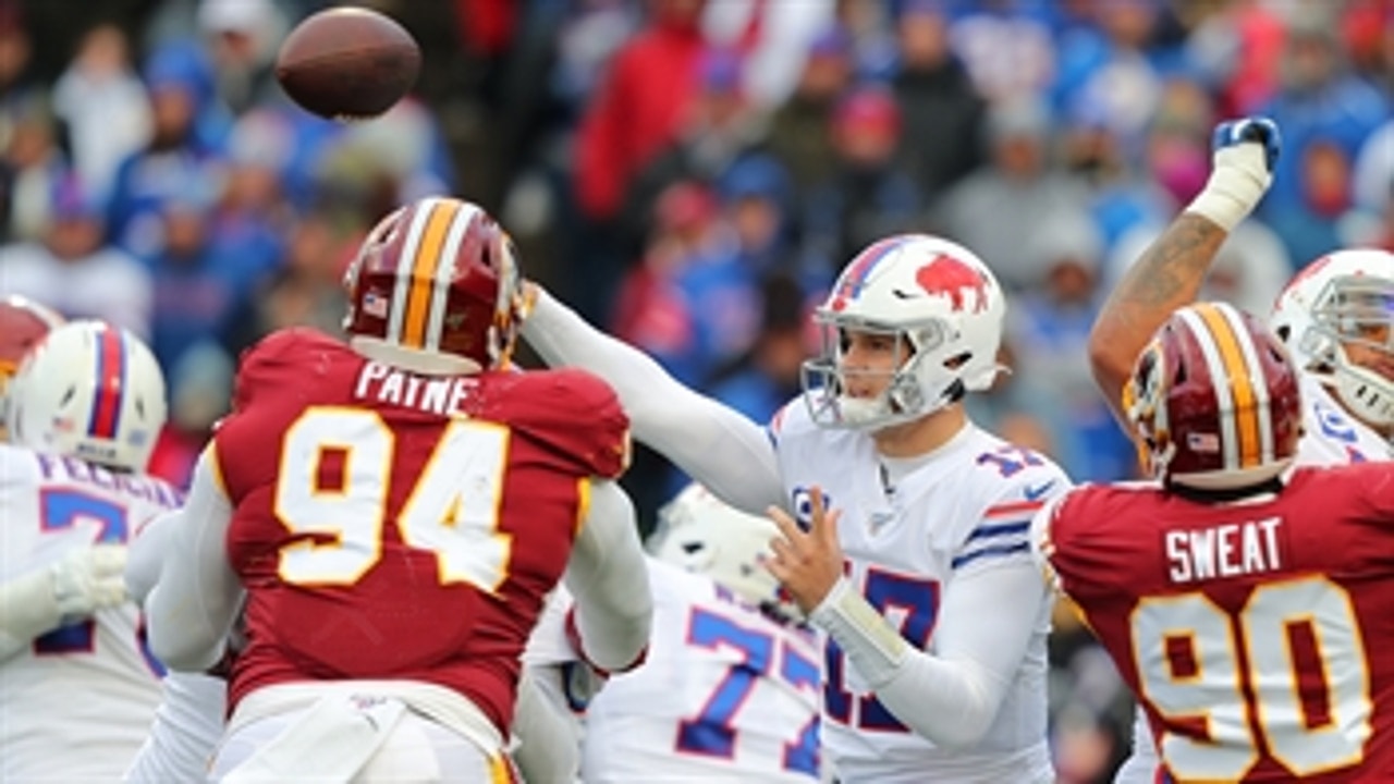 Bills stampede Washington, improve to 6-2