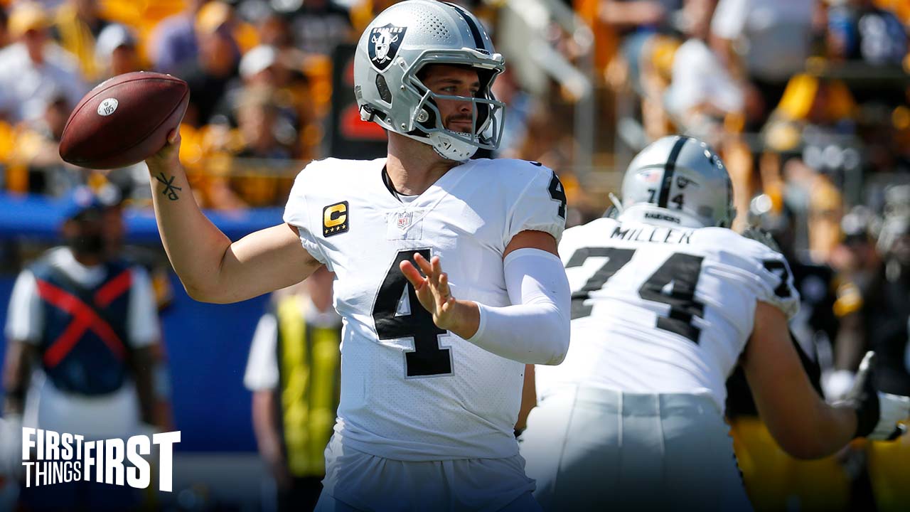 Chris Broussard: It's not an overstatement to say Derek Carr is in the MVP race I FIRST THINGS FIRST
