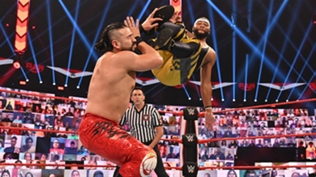 The Street Profits vs. Andrade & Angel Garza: Raw, September 7, 2020