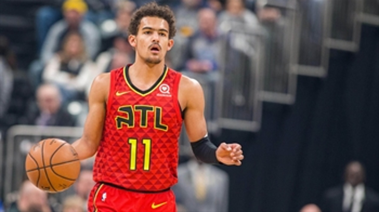 Trae Young visits young fan injured in car accident