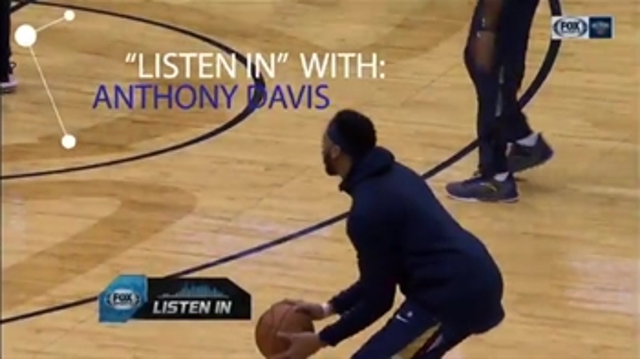Pelicans star Anthony Davis goes Mic'ed Up