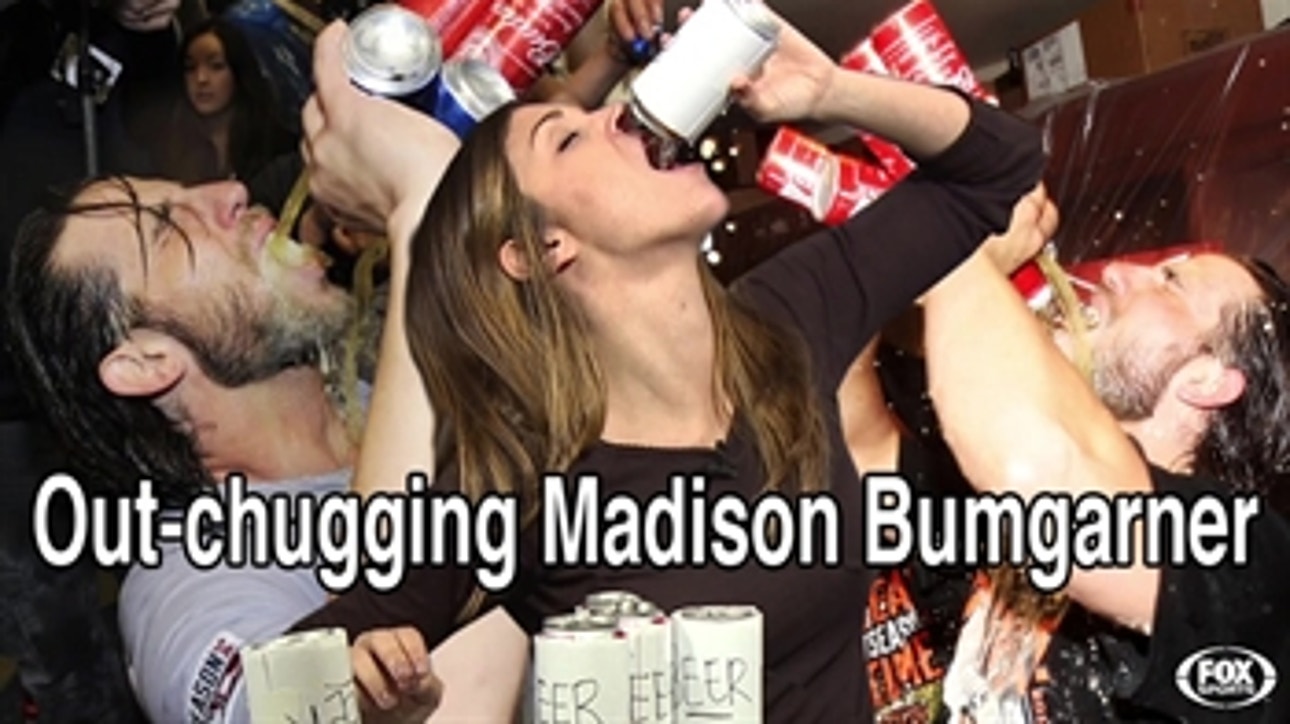 Out-chugging Madison Bumgarner