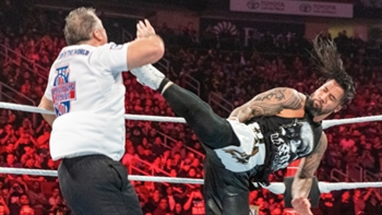 Shane McMahon & The Miz vs. The Usos – SmackDown Tag Team Title Match: Elimination Chamber 2019 (Full Match)